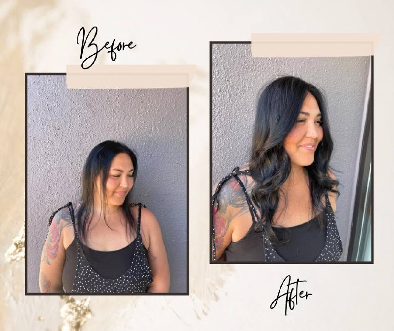Hair transformation